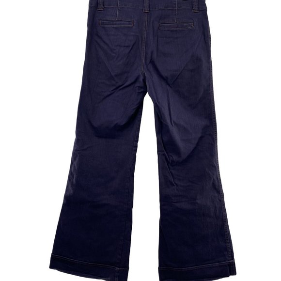 NICOLE BY NICOLE MILLER STRETCH JEANS NAVY WOMENS SIZE 8 - Picture 2 of 6